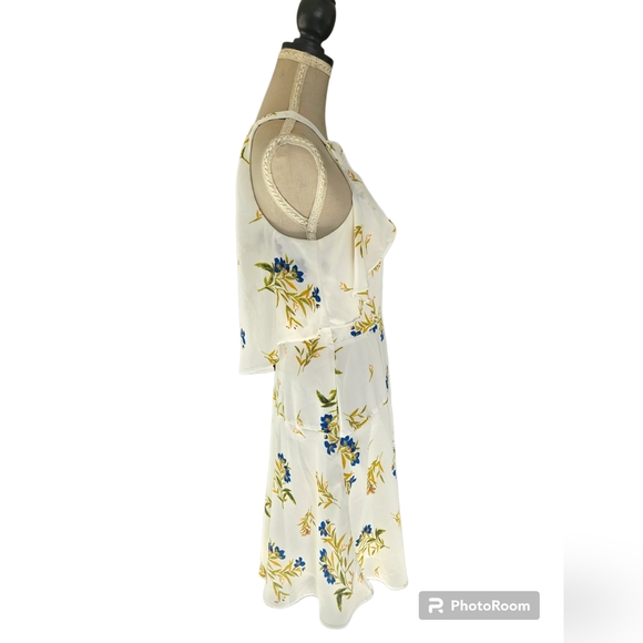 Cue | White Floral Dress | Size 10 - Picture 4 of 8